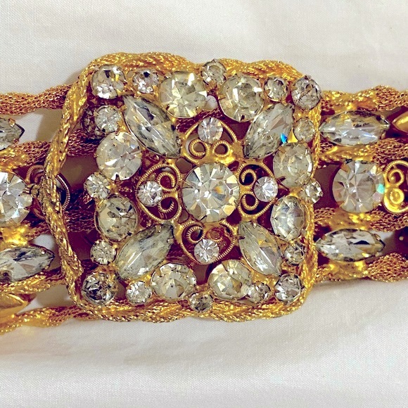 Vintage Bling Belt by Kenneth Jay Lane - Picture 2 of 7